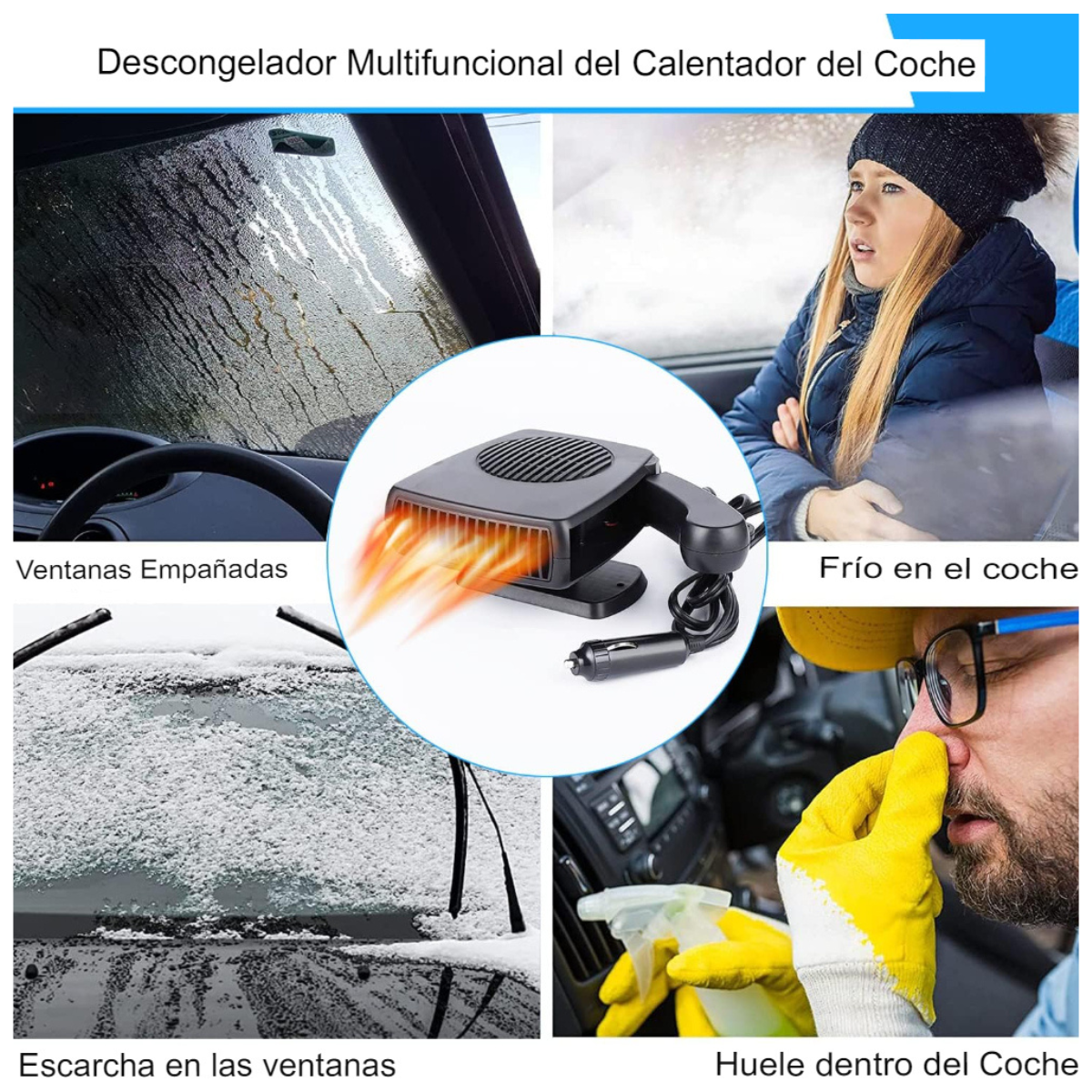 Calentador de Auto 2 en 1